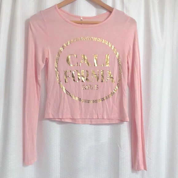 California Girls long sleeve crop top - Picture 1 of 3